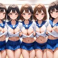 学校の美少女達 6枚目