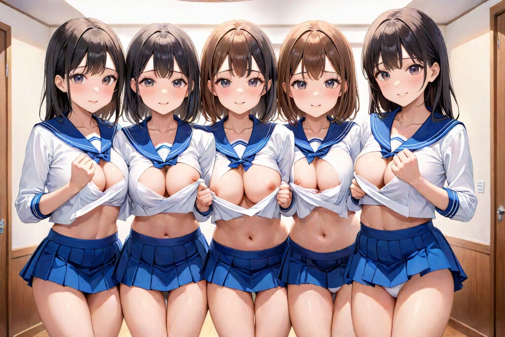 学校の美少女達