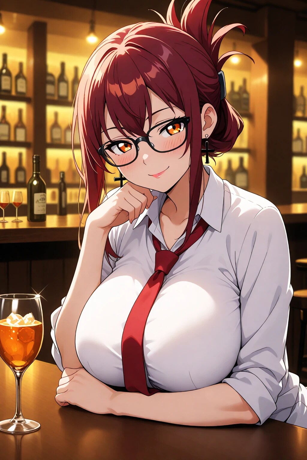 バーで一杯