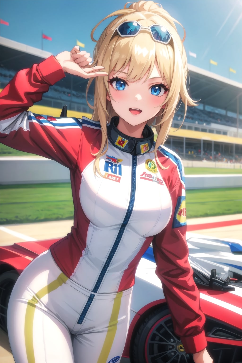 美少女レースクイーン | の人気AIイラスト・グラビア