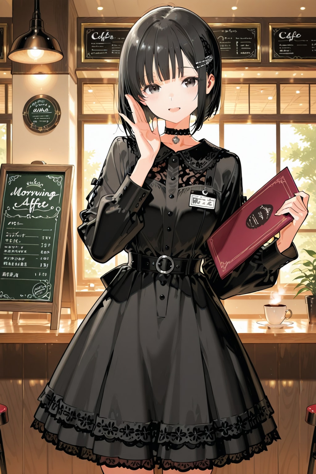 妹ちゃん✨カフェへようこそ‼️🥰☕️✨１７６ | の人気AIイラスト・グラビア