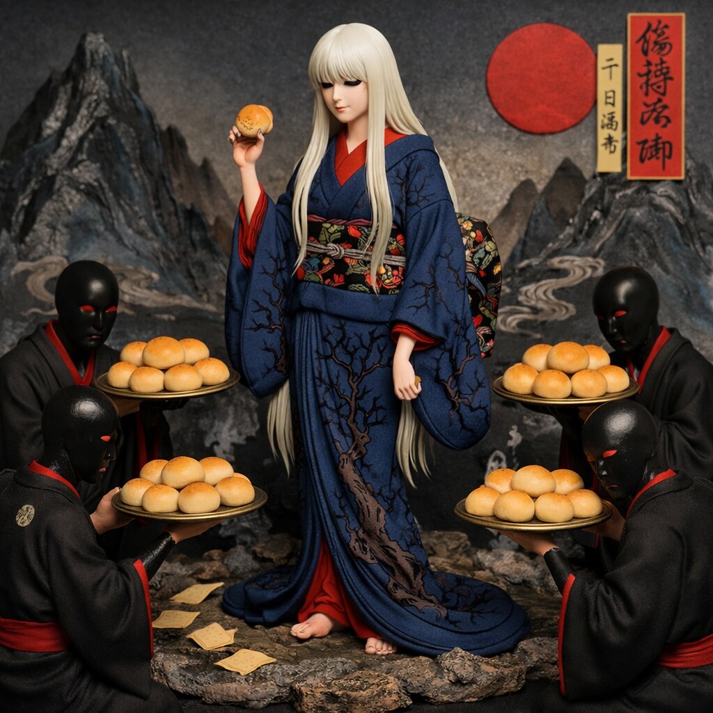 まんじゅうこわいフィギュア