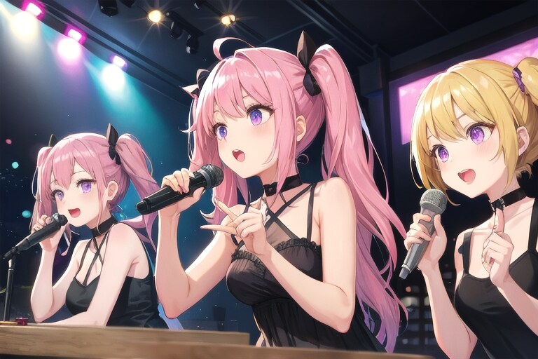 アイドル | の人気AIイラスト・グラビア