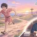 筆跡と足跡 2枚目