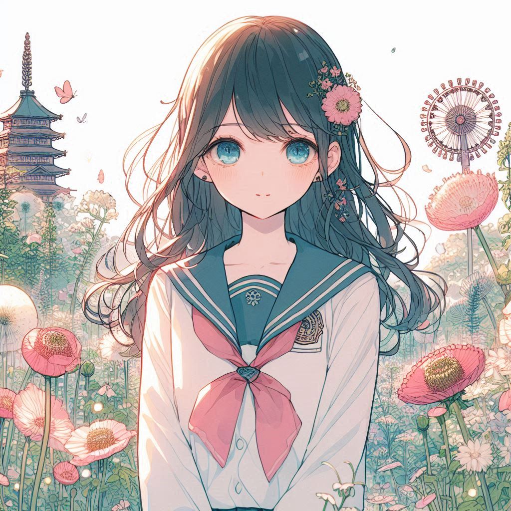 可愛い女の子　668