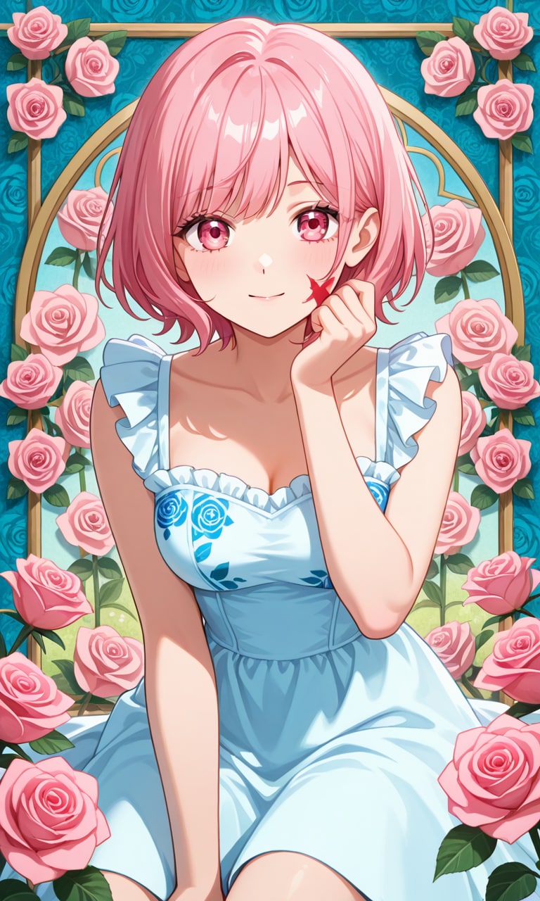 ピンクローズ２ | の人気AIイラスト・グラビア