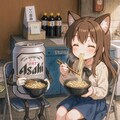 香川にうどんを食べに来た小さな女の子 4枚目