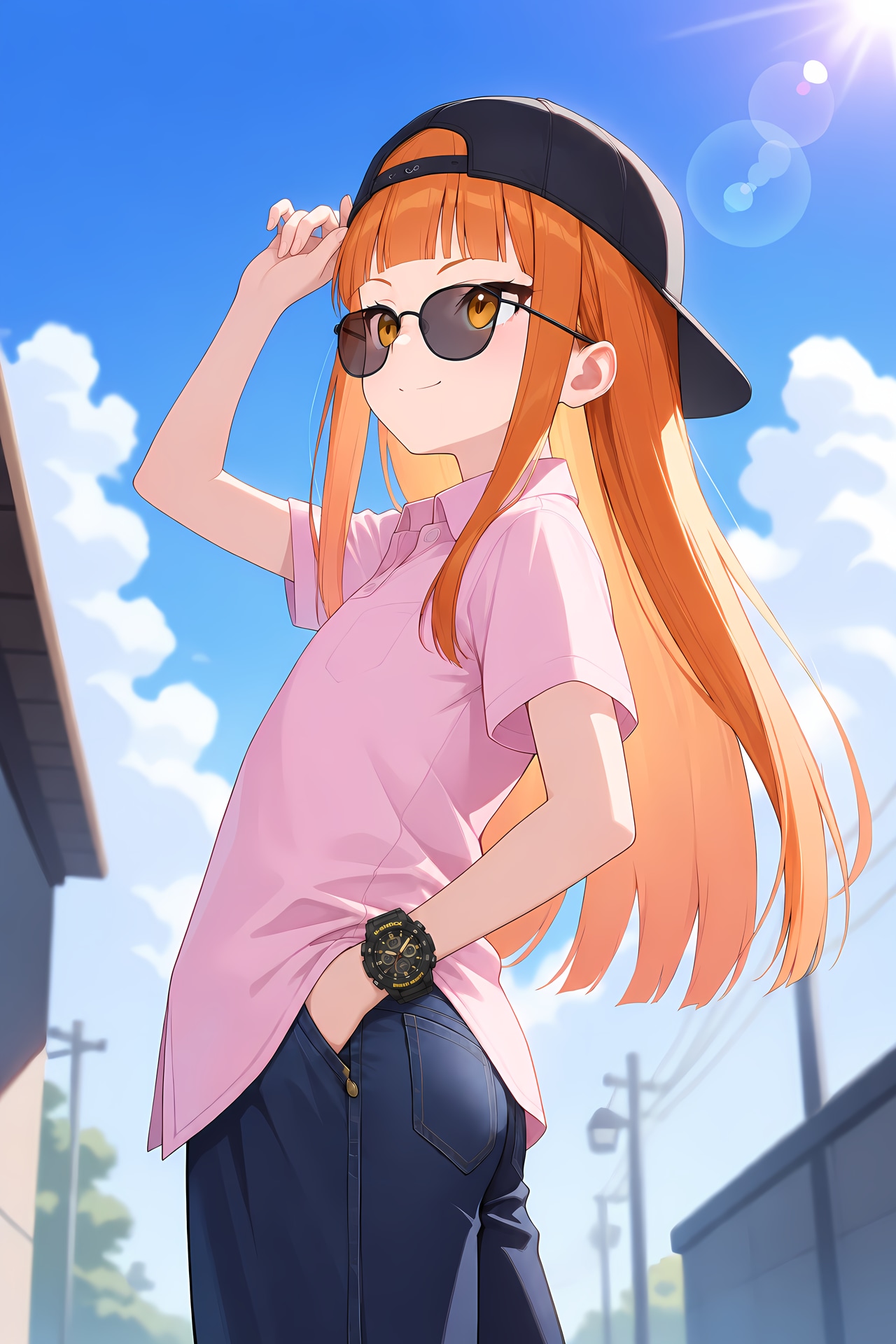 ピンクシャツ