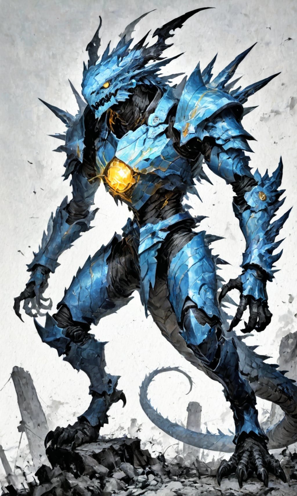 水面に連鎖する墜落の残像