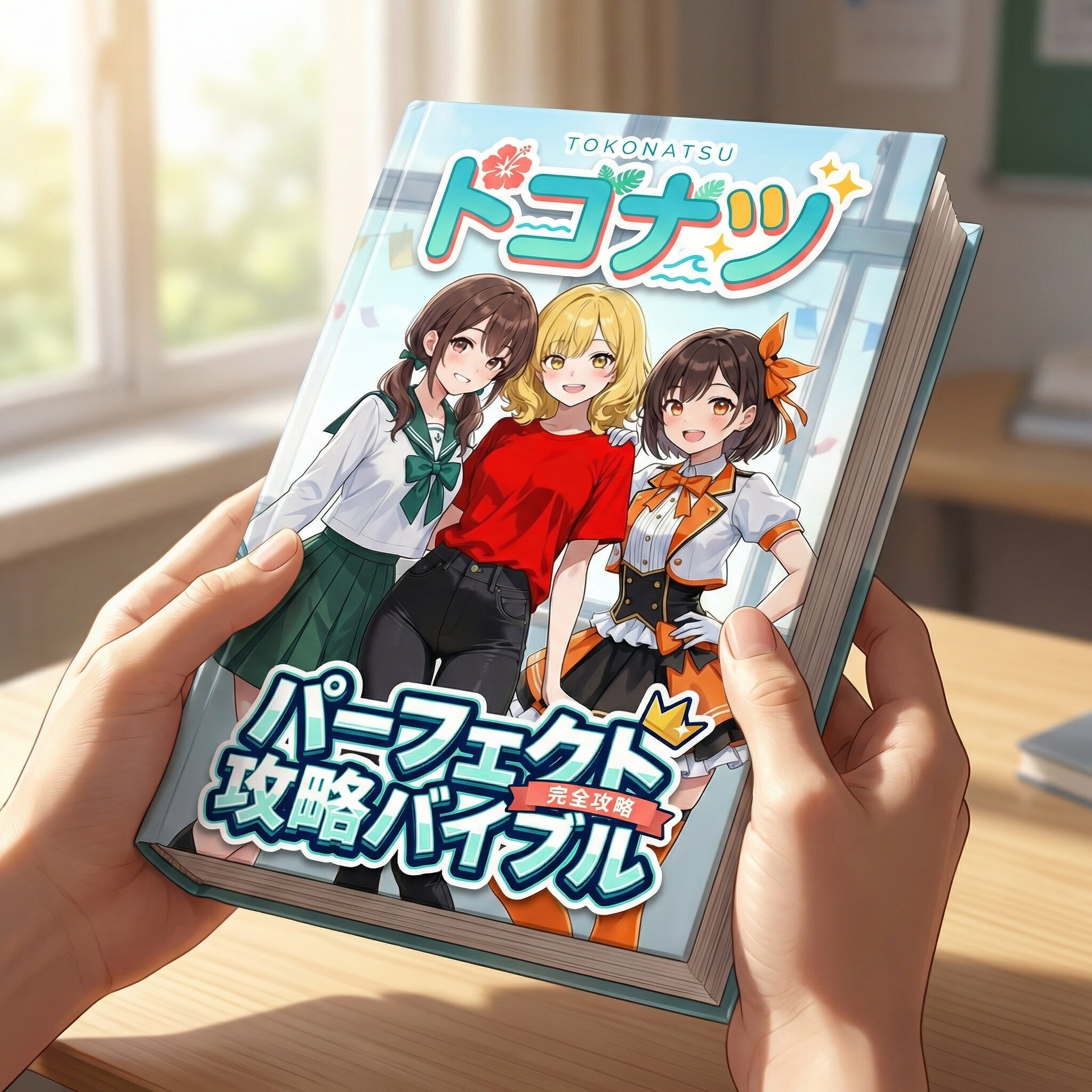 表紙：架空ギャルゲー｢トコナツ｣の攻略本