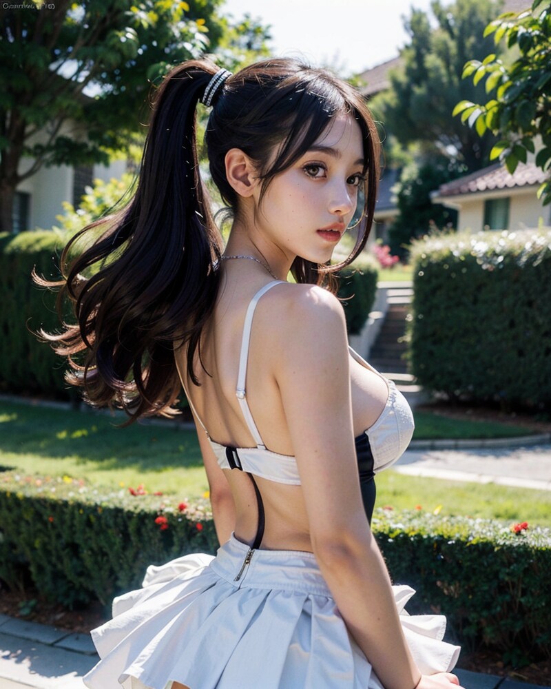 後ろ姿