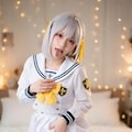 白制服少女　ふともも・パンチラ誘惑 10枚目