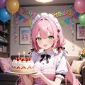 桃花ハッピーバースデー 2枚目
