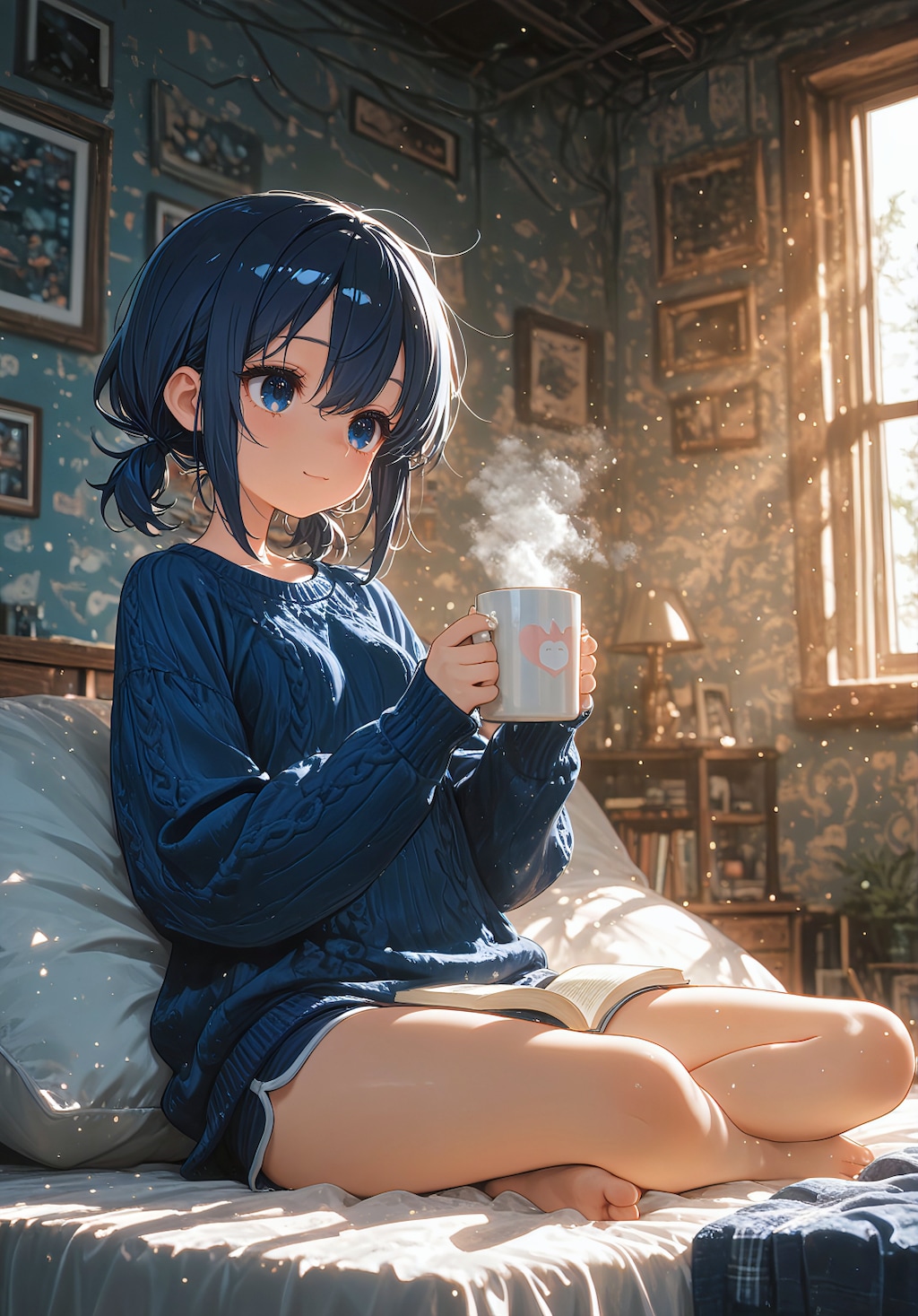 蒼依の癒し時間 ― 静かな午後と、ゲームの夜 ―