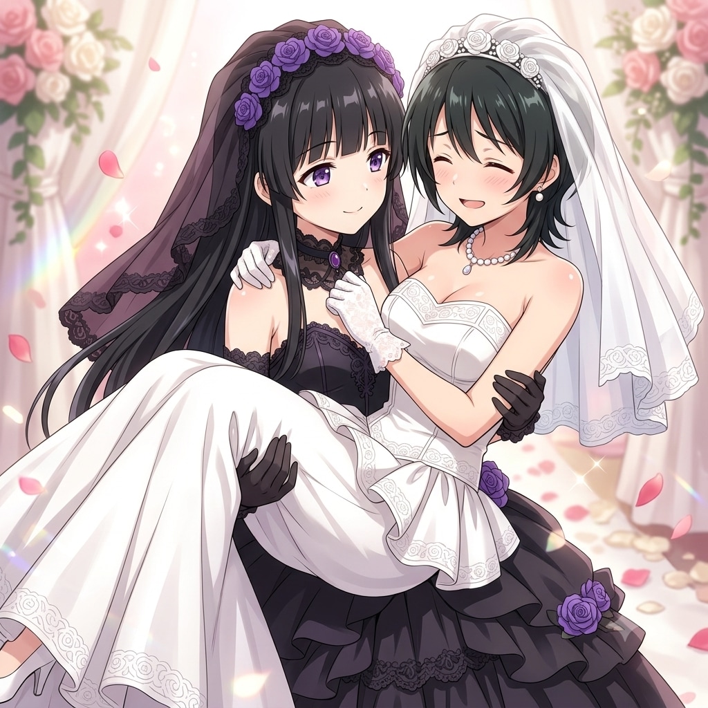 シノさんをお姫様抱っこ