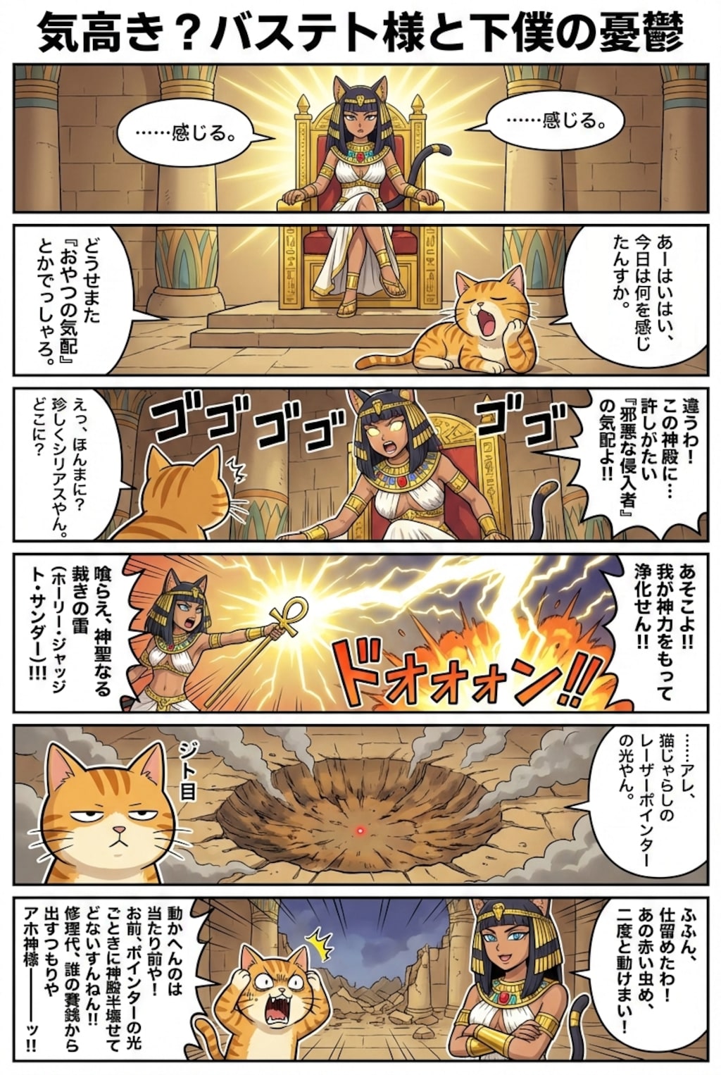 気高き？バステト様と下僕の憂鬱（神々の黄昏１６）