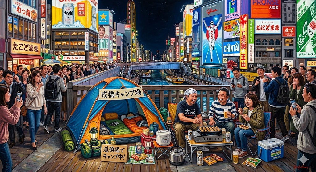 ミナミでキャンプ | の人気AIイラスト・グラビア