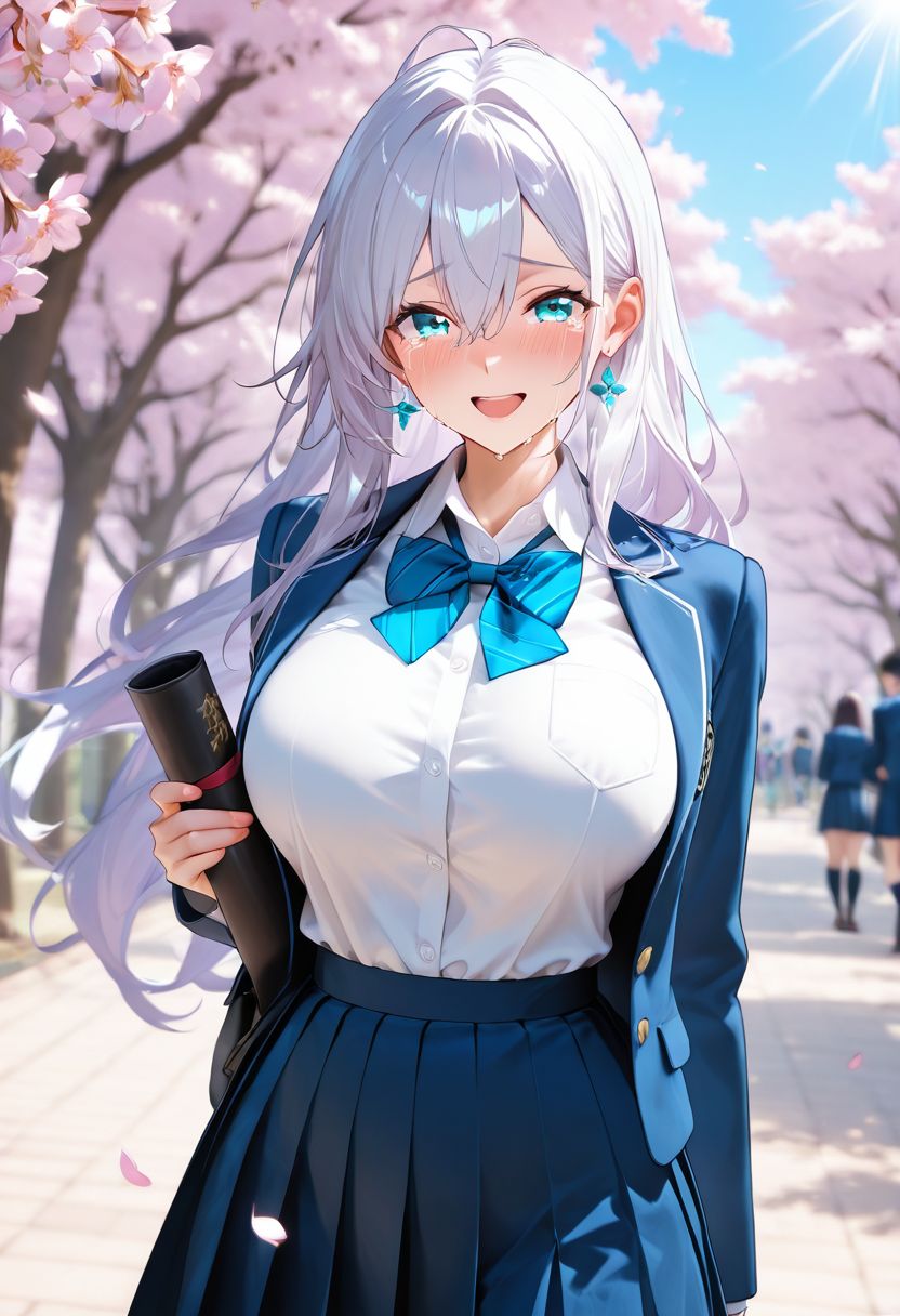 卒業 | の人気AIイラスト・グラビア