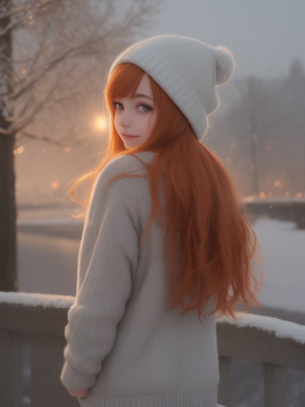 マンチェスターの少女