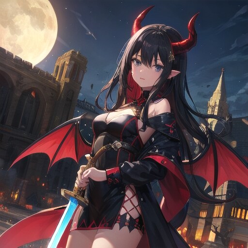 おっとり系悪魔さん | の人気AIイラスト・グラビア