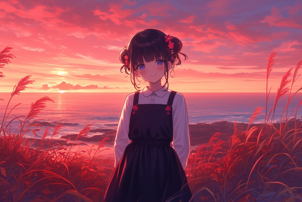 夕暮れのおだんごちゃん🍡✨119