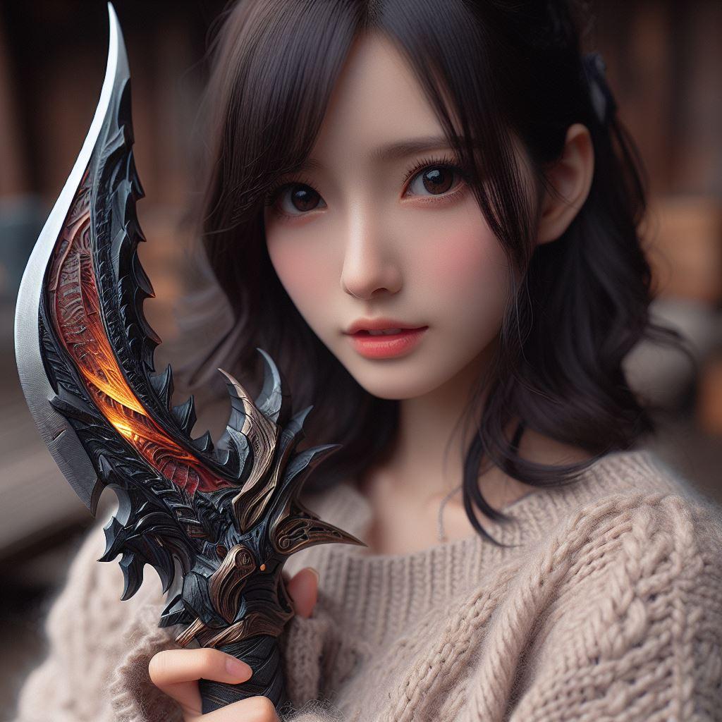 knife