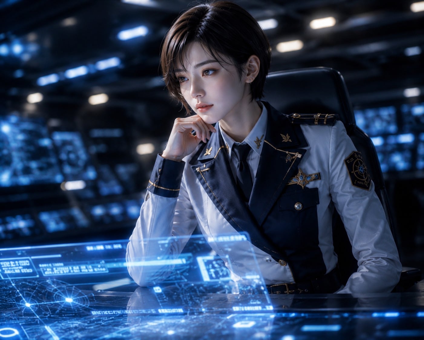 ちちぷい未来艦隊司令官の一日