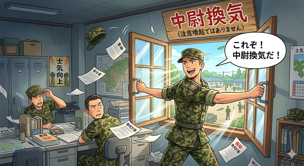 中尉換気