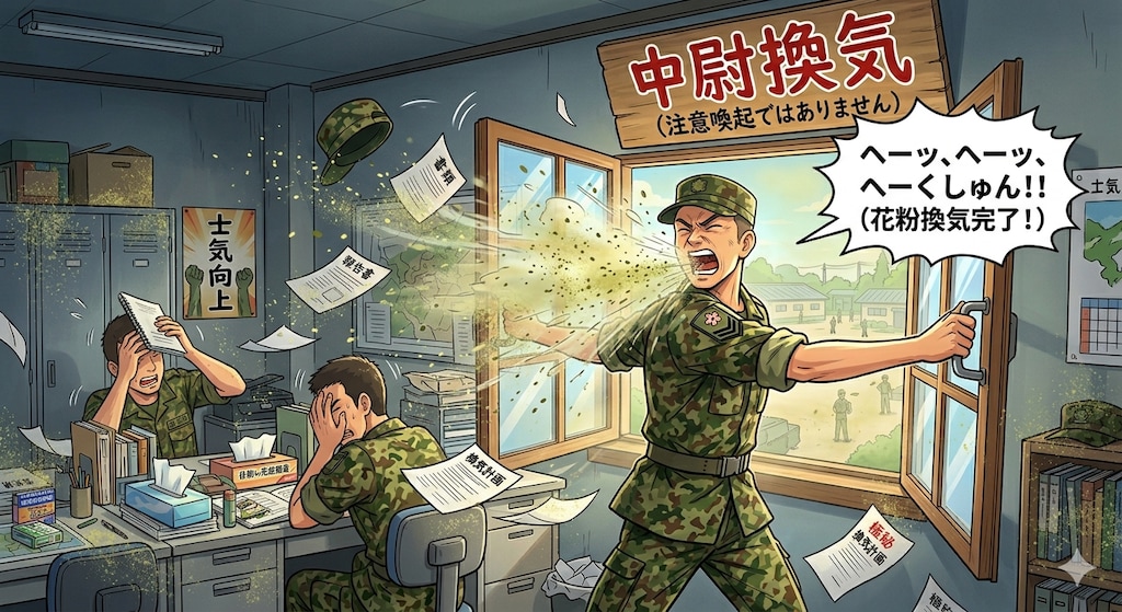 中尉換気