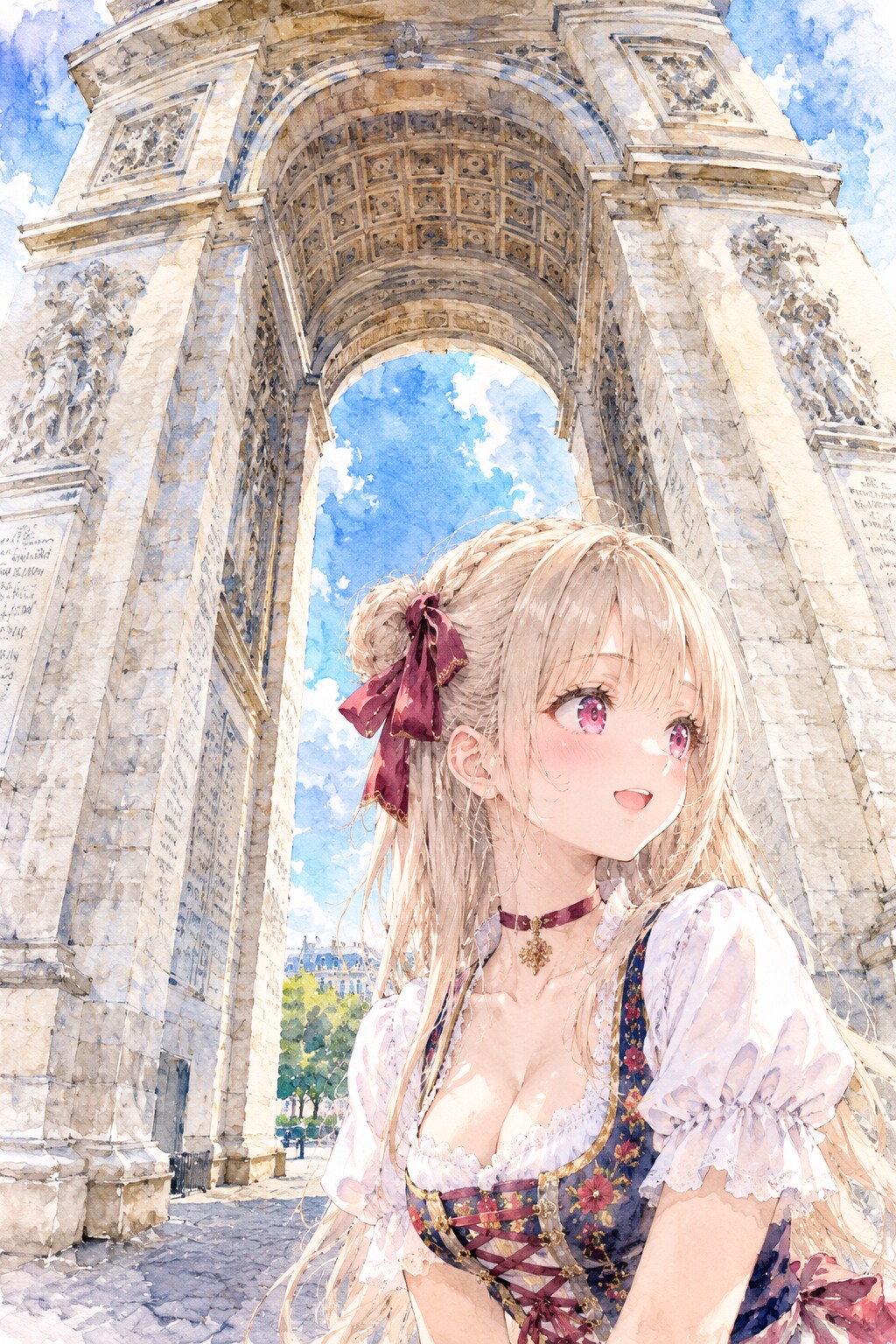 観光 | の人気AIイラスト・グラビア