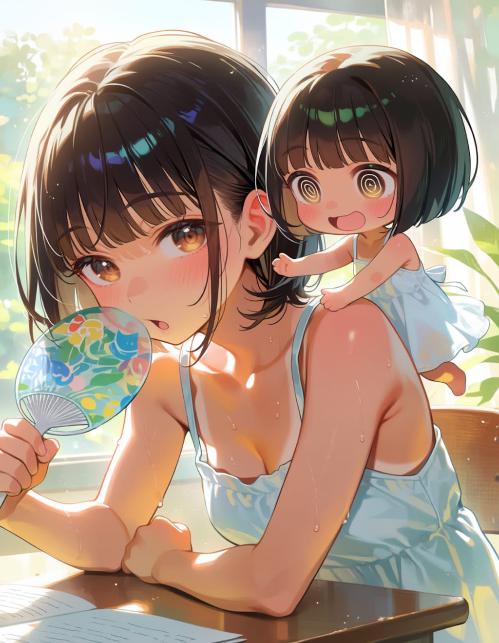 あかん、二人とも倒れちゃう