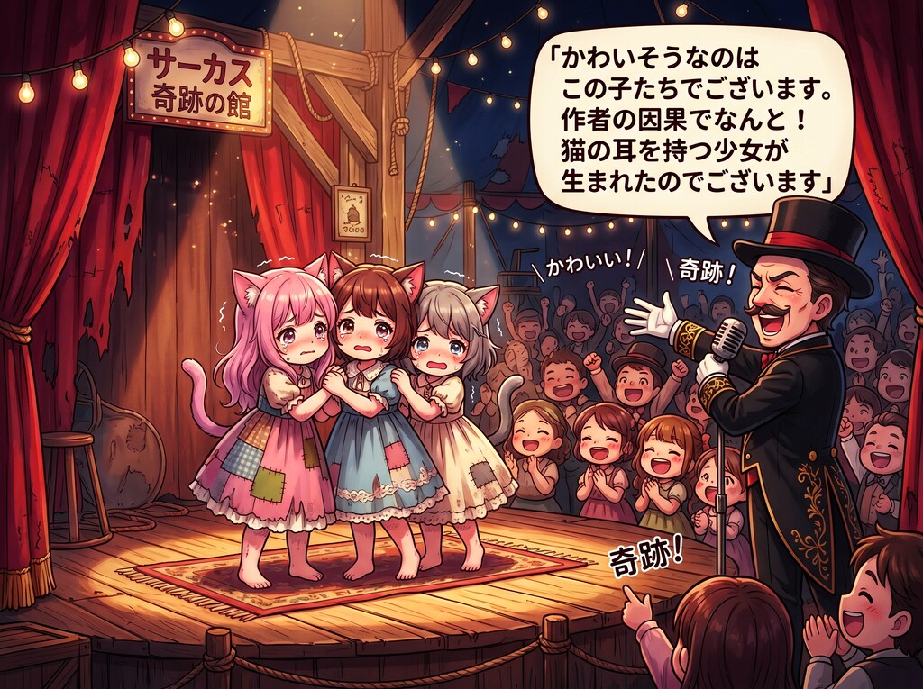 可哀想なのはこの子たちでございます・・