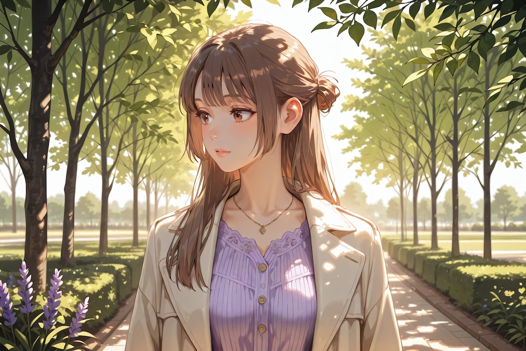 外回りのOLさん