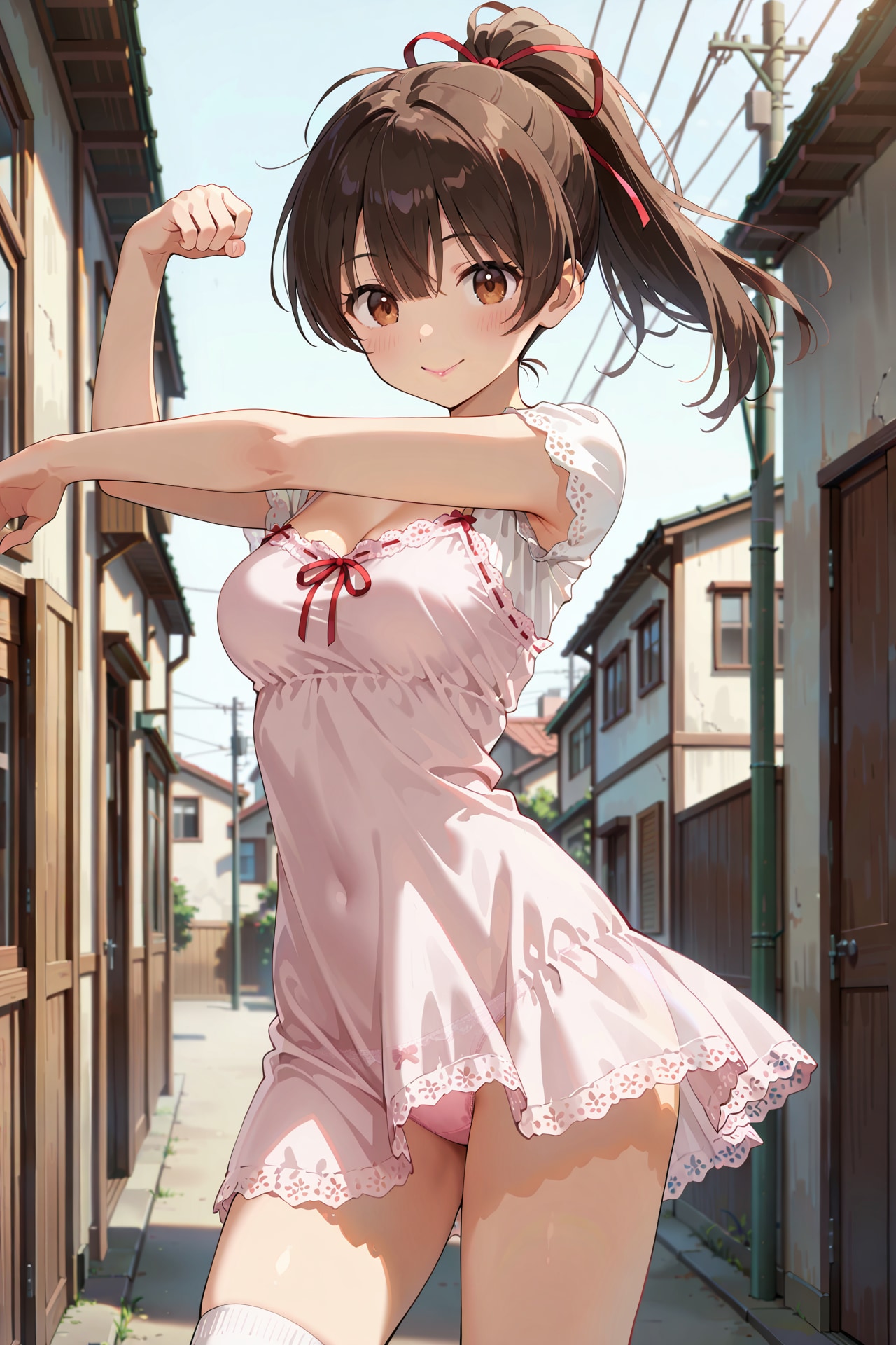 【撮影会】田舎で過ごす、ちょっと特別な夏（路地裏）Z717