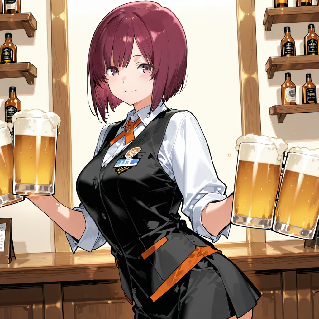 酒場の店員さん | の人気AIイラスト・グラビア