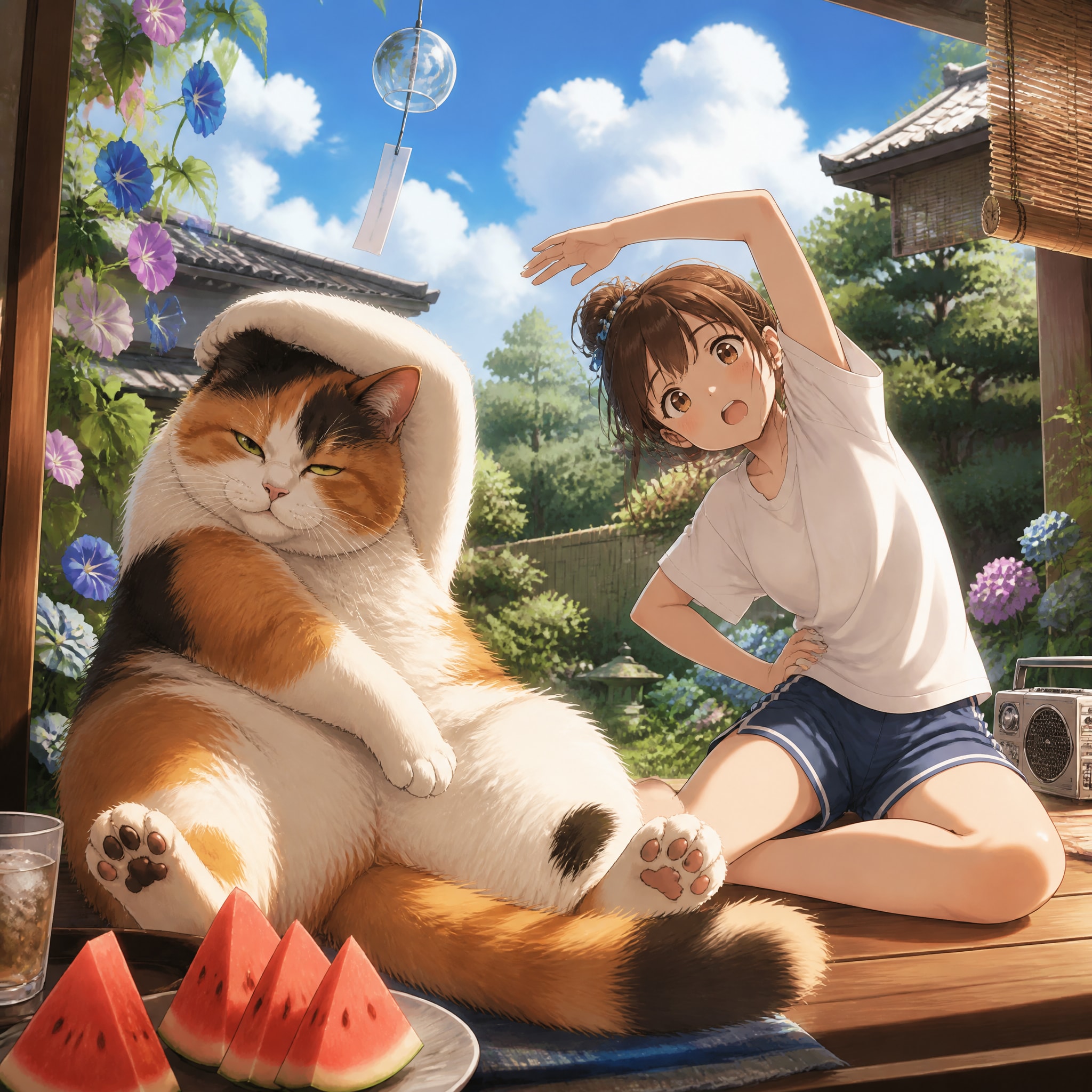 おはよう三毛殿（１２１）GPTimages2.0 | の人気AIイラスト・グラビア