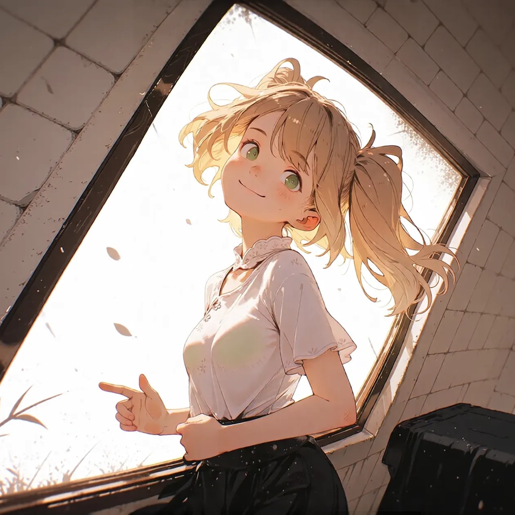 「あれ見て！」