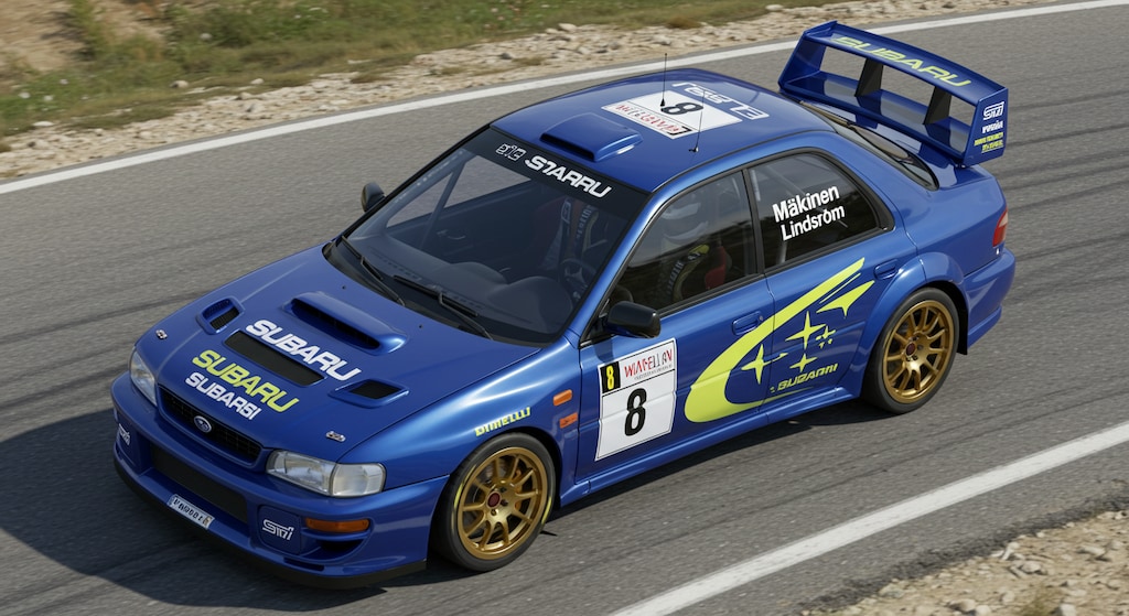 インプレッサラリーカー