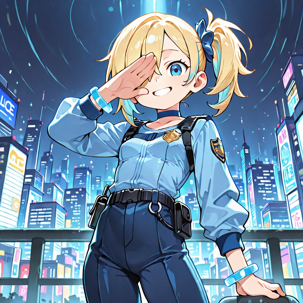 うちの子（警察官のコスプレ） | の人気AIイラスト・グラビア