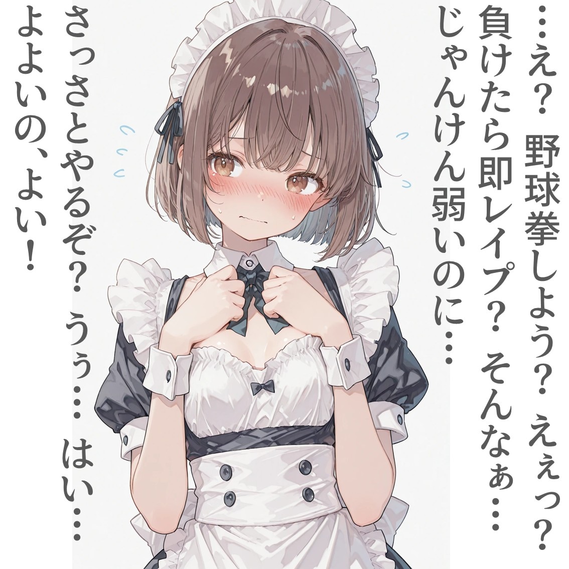 2コマで野球拳メイドさん