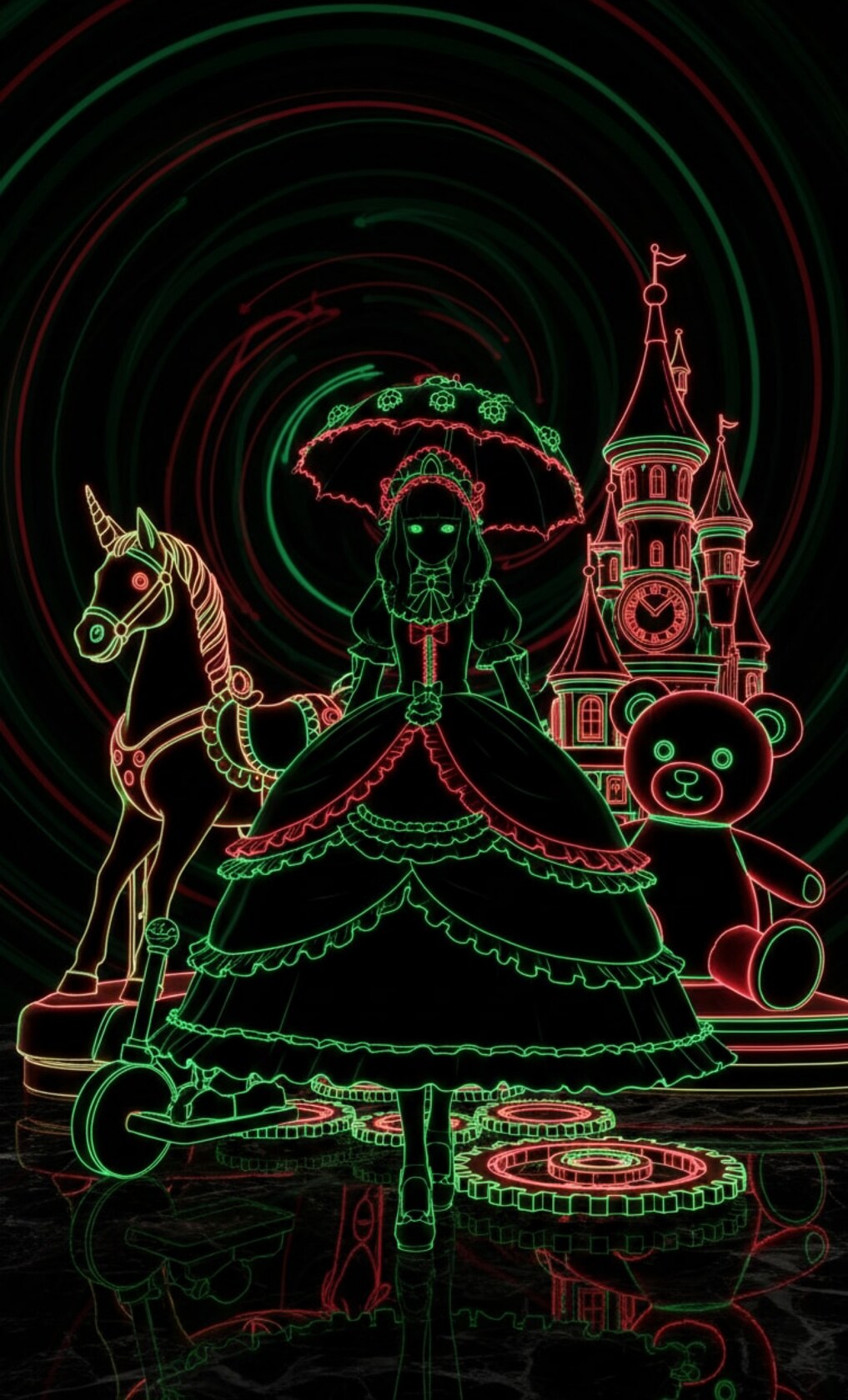 Gothic Lolita Alice in Chaotic Toy Kingdom