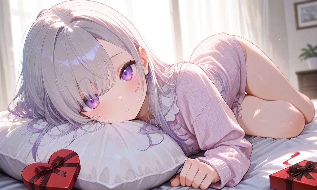 プレゼントと共に