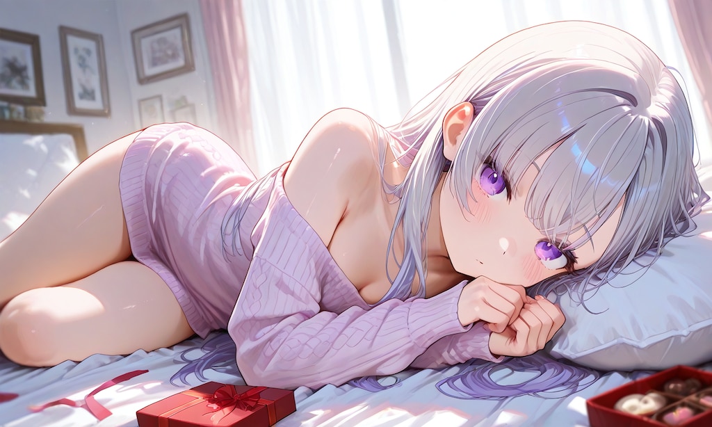 プレゼントと共に