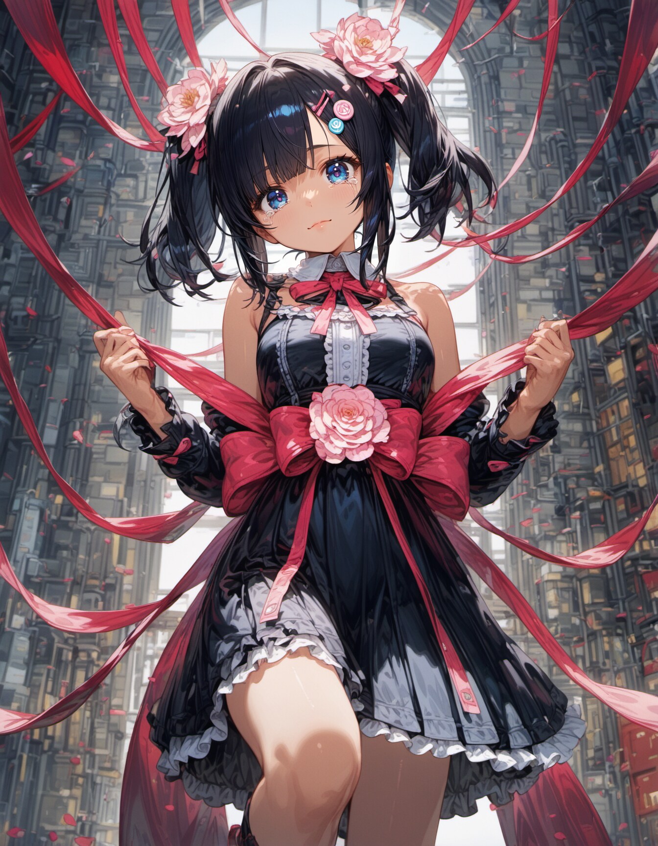 Tangled in Red | の人気AIイラスト・グラビア