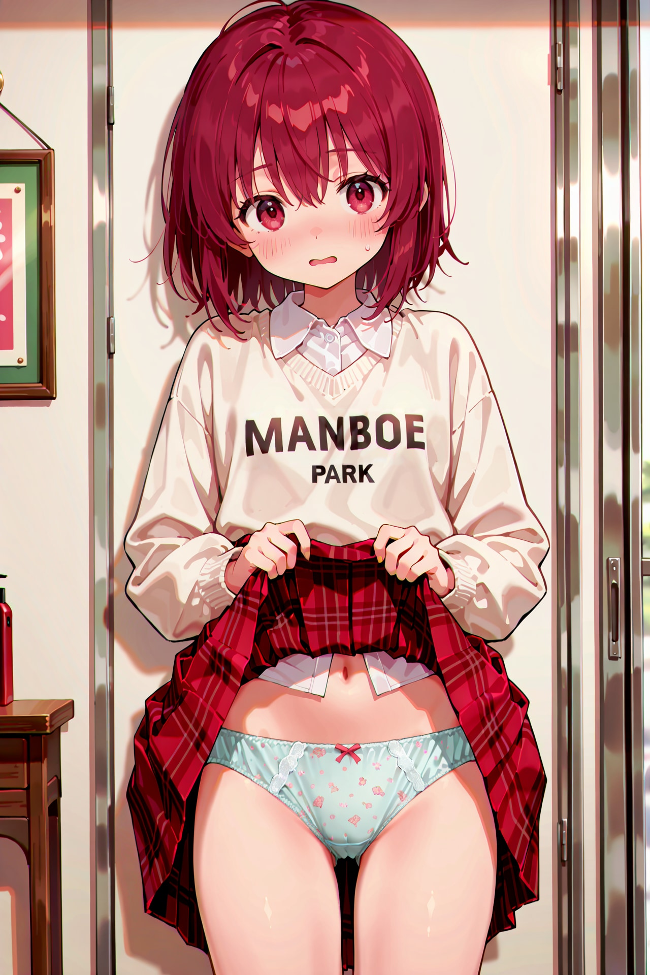 今日のスカートたくし上げ娘 Z202
