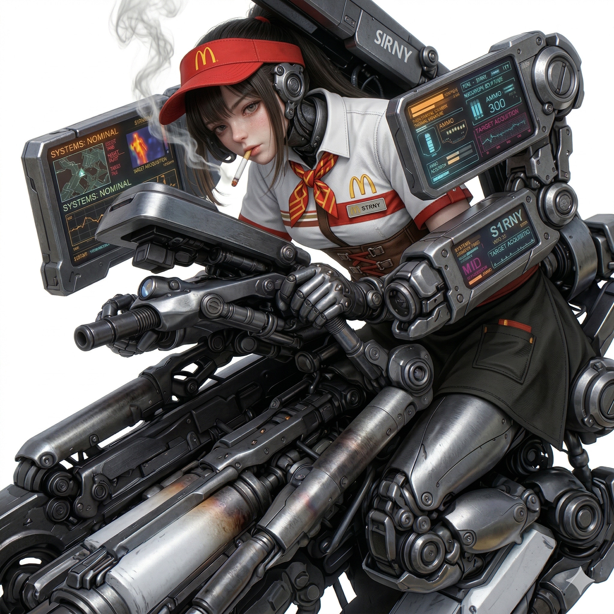 I'm off to deliver some fries~ | の人気AIイラスト・グラビア