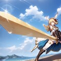 サンライズ立ちする黄金の鉄の騎士さま 5枚目