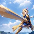 サンライズ立ちする黄金の鉄の騎士さま 2枚目