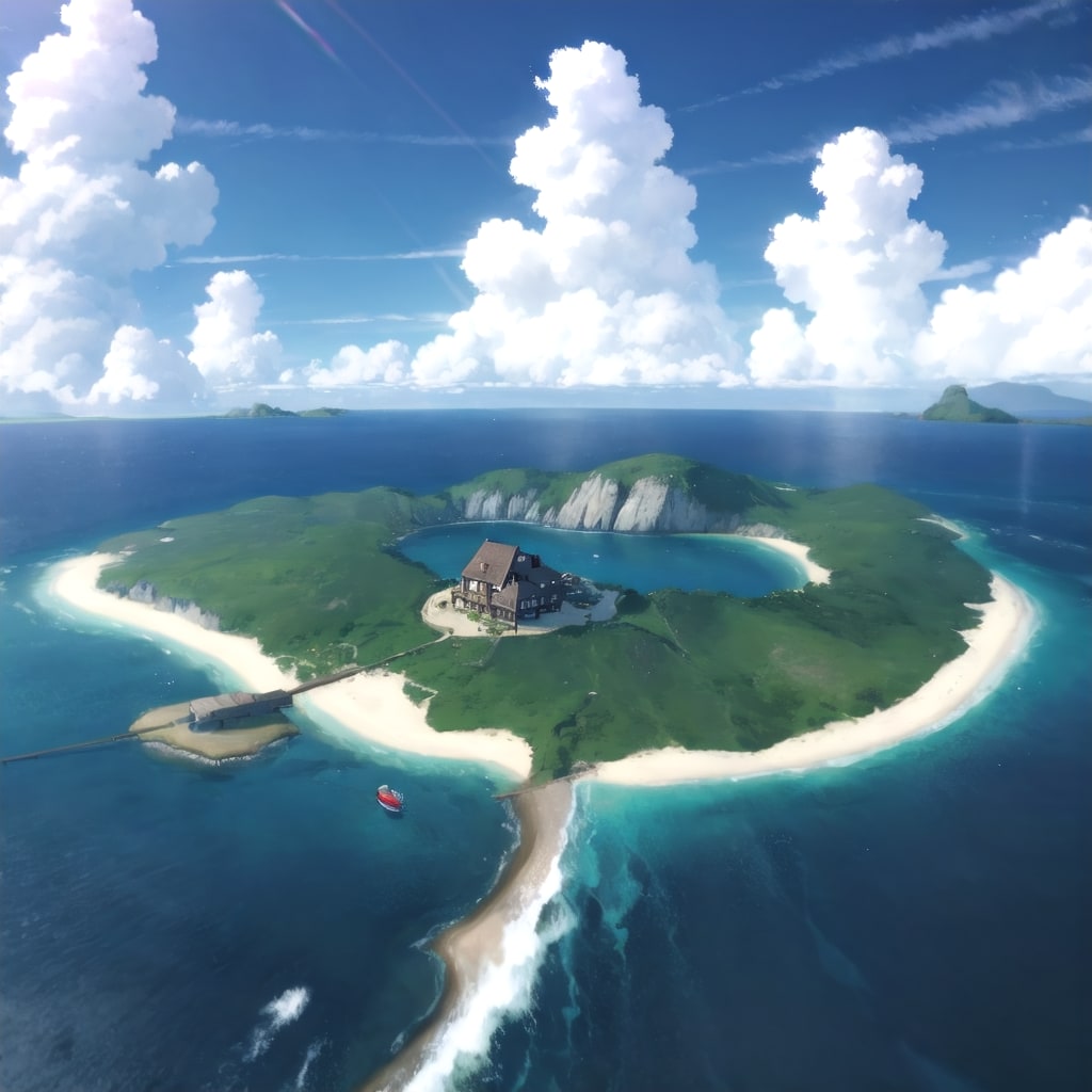 島 | の人気AIイラスト・グラビア