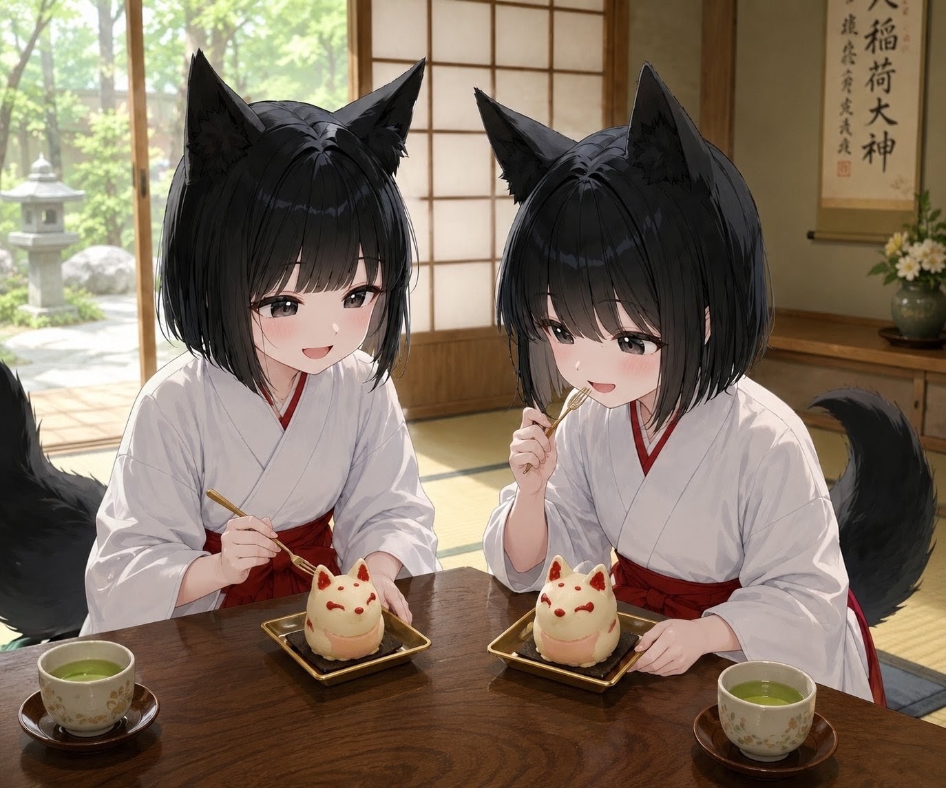 狐ケーキ | の人気AIイラスト・グラビア